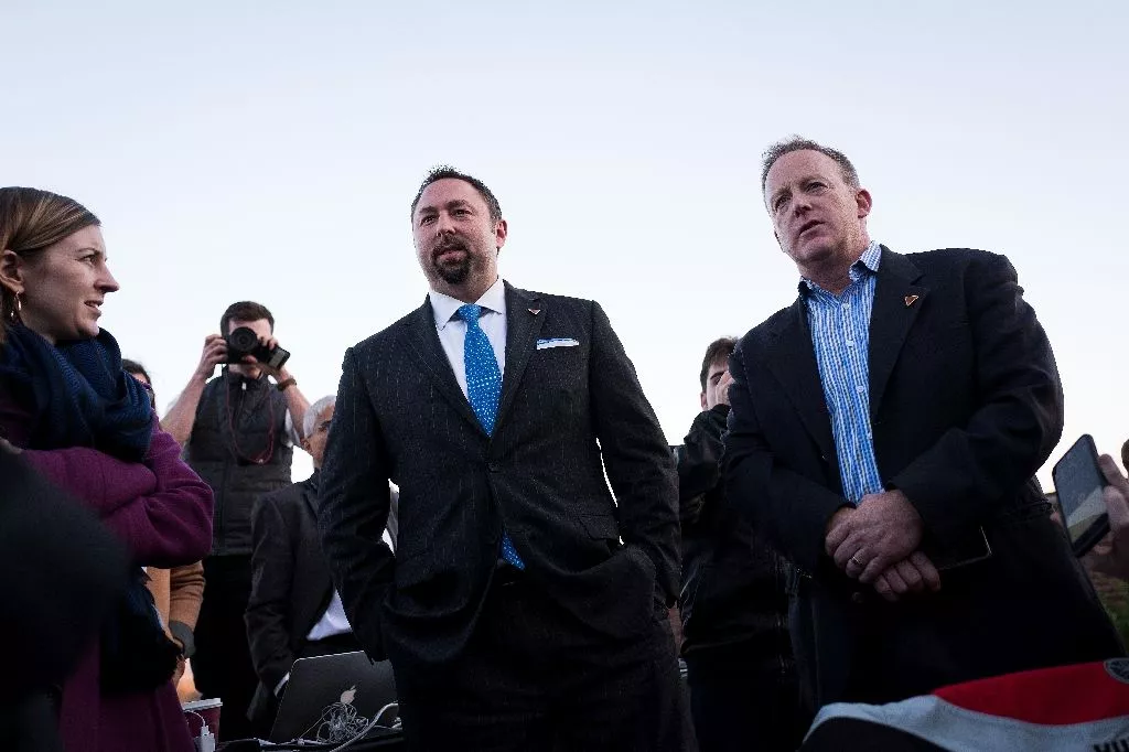 sean spicer r is named white house press secretary and jason miller c is named white house director of communication photo afp sean spicer r is named white house press secretary and jason miller c is named white house director of communication photo afp