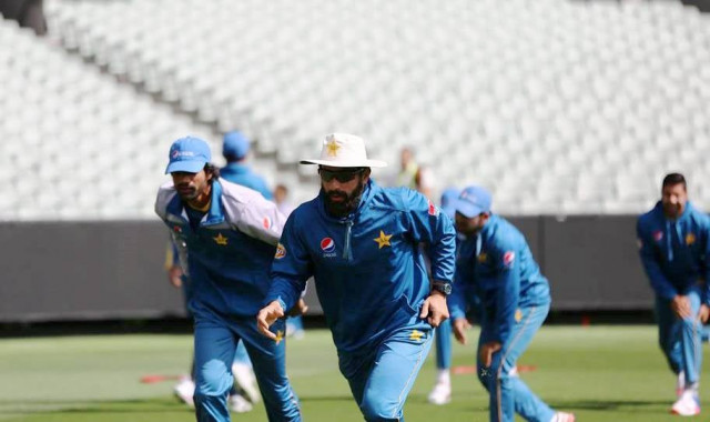 misbah will be expected to catch form in the second test against aussies photo courtesy pcb misbah will be expected to catch form in the second test against aussies photo courtesy pcb