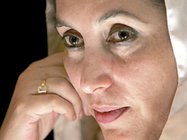 former prime minister benazir bhutto photo express former prime minister benazir bhutto photo express