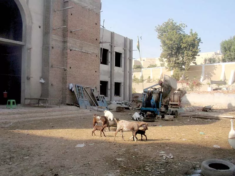 construction work at the cultural complex started in 2012 photos express construction work at the cultural complex started in 2012 photos express