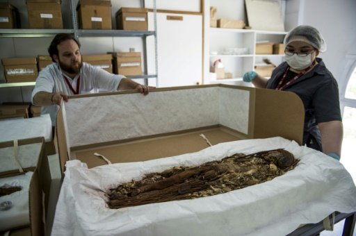 scans unveil secrets of world 039 s oldest mummies photo afp