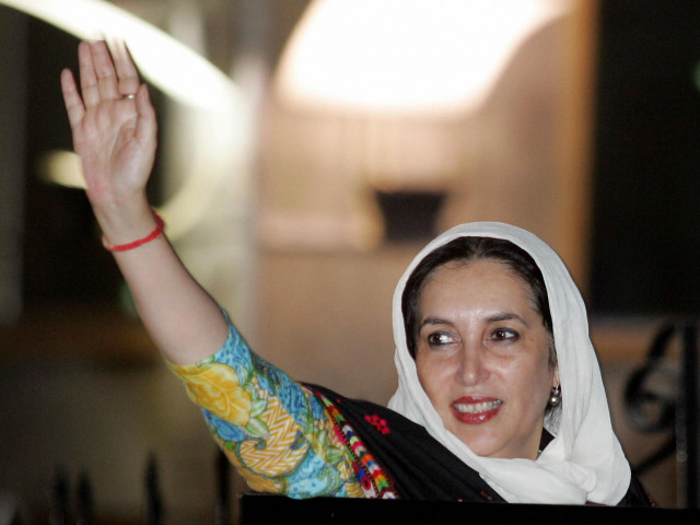former prime minister benazir bhutto photo reuters former prime minister benazir bhutto photo reuters