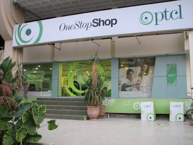 a photo of a ptcl outlet photo ptcl