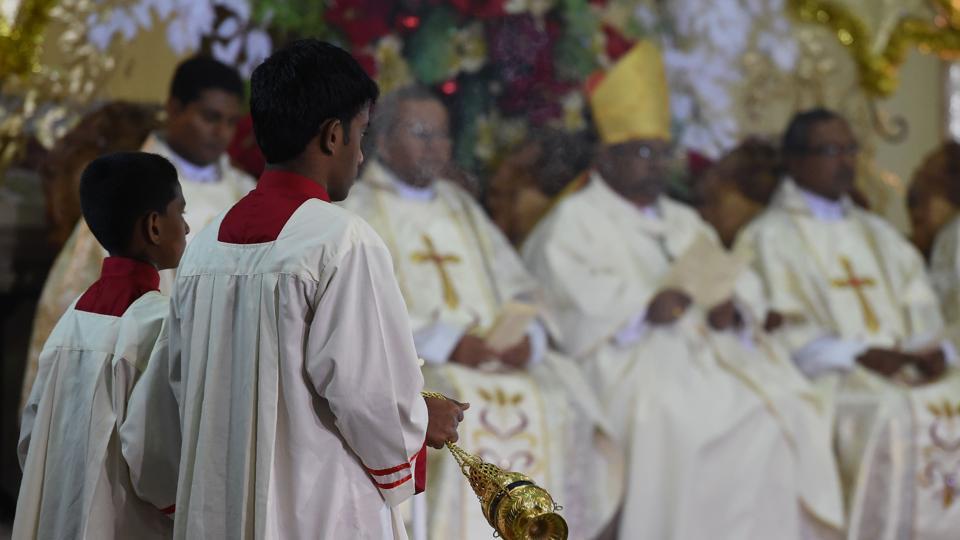 christmas mass in colombo photo afp
