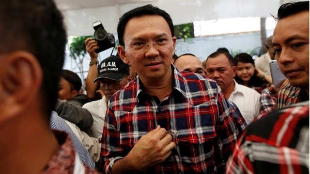 jakarta governor basuki tjahaja purnama photo reuters