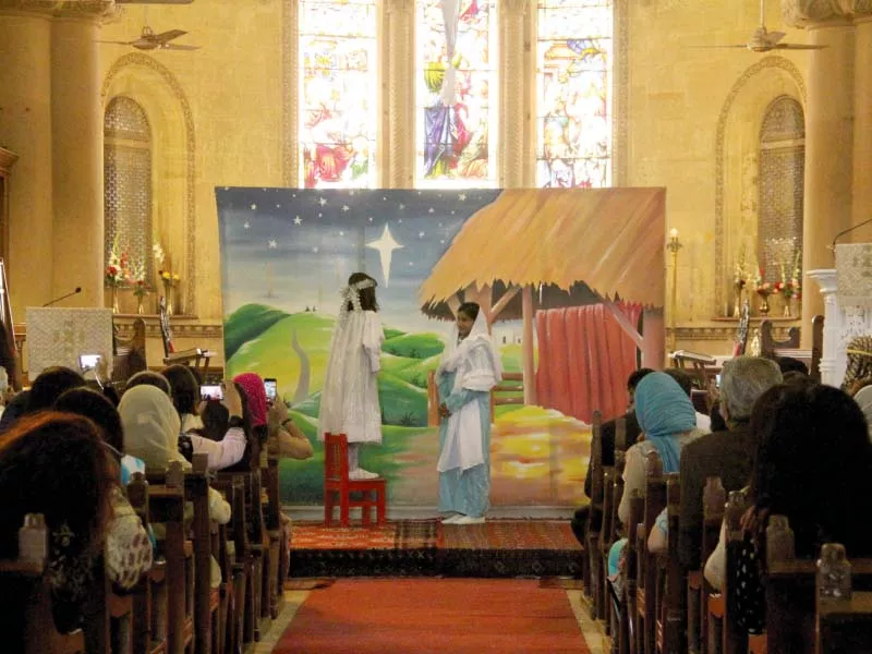creating nativity scenes is a christmas tradition and children of the christian community often put on performances acting out the nativity on december 25 photos ayesha mir express creating nativity scenes is a christmas tradition and children of the christian community often put on performances acting out the nativity on december 25 photos ayesha mir express