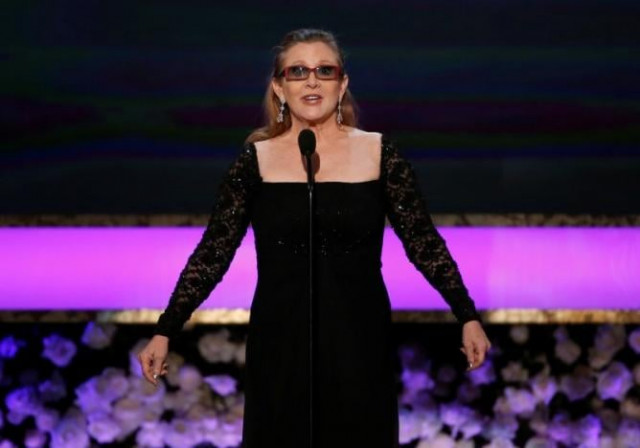 actress carrie fisher introduces her mother actress debbie reynolds as the recipient of the life achievement award at the 21st annual screen actors guild awards in los angeles california january 25 2015 photo reuters actress carrie fisher introduces her mother actress debbie reynolds as the recipient of the life achievement award at the 21st annual screen actors guild awards in los angeles california january 25 2015 photo reuters