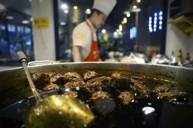 spicy rabbit brains are a favourite late night treat in china 039 s sichuan province photo afp