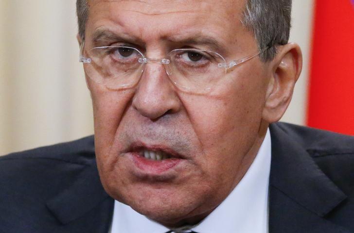 russian foreign minister sergei lavrov speaks during a news conference in moscow photo reuters