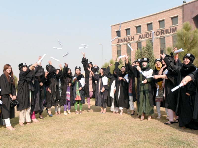 nust students rejoice after convocation photo express