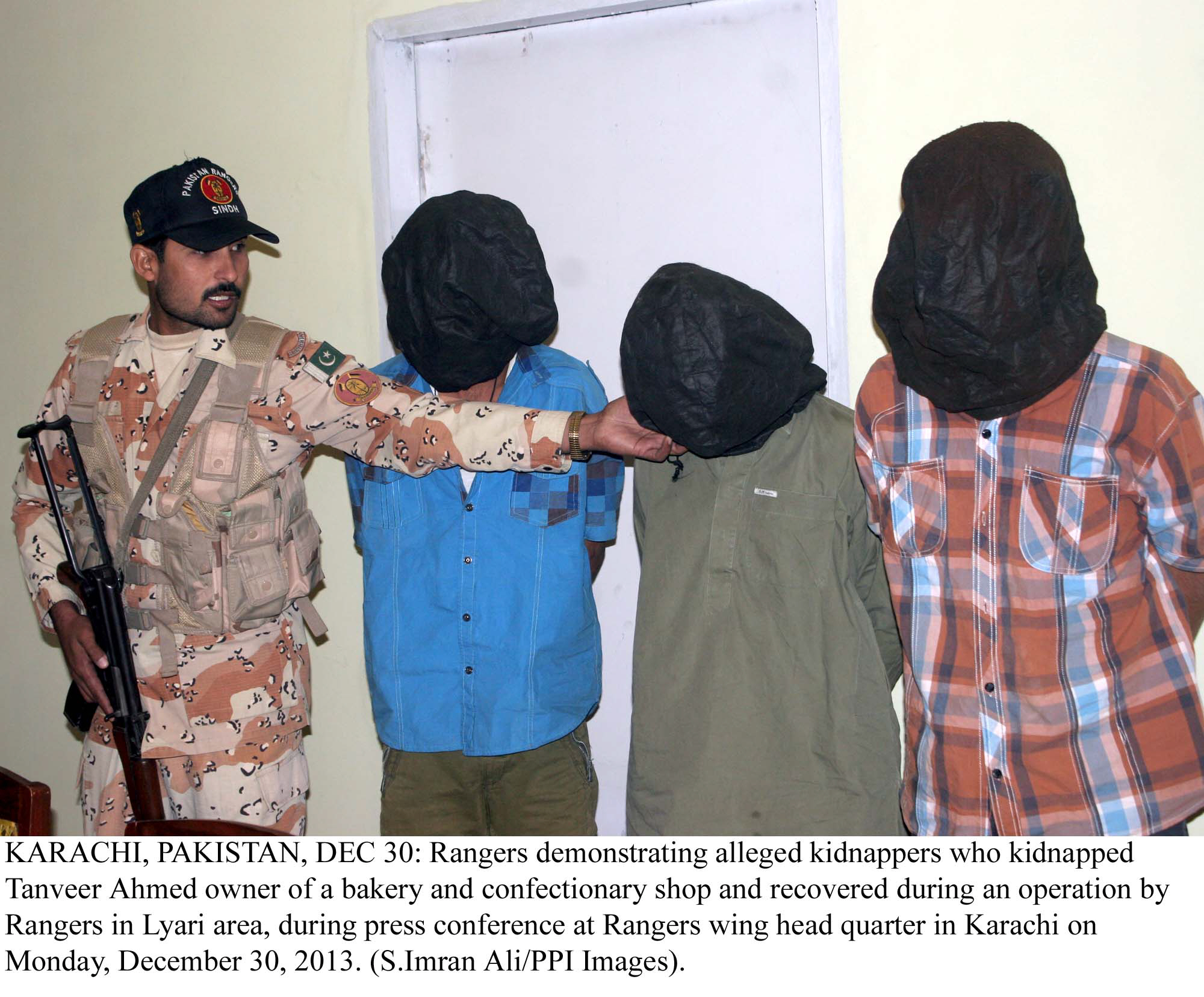 a file photo of arrested militants photo ppi