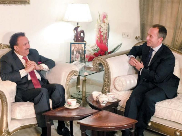 bilateral relations uk envoy meets senator malik