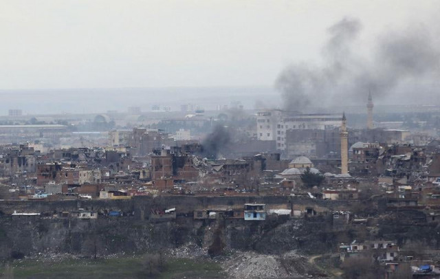 buildings which were damaged during the security operations photo reuters buildings which were damaged during the security operations photo reuters
