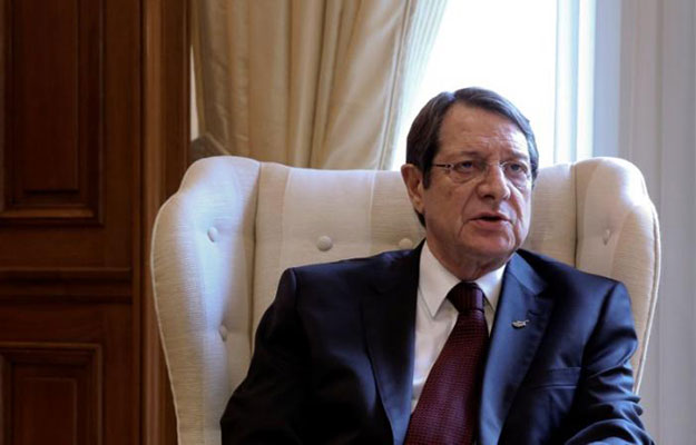 cypriot president nicos anastasiades speaks during his meeting with greek prime minister alexis tsipras not pictured at the maximos mansion in athens greece december 30 2016 photo reuters