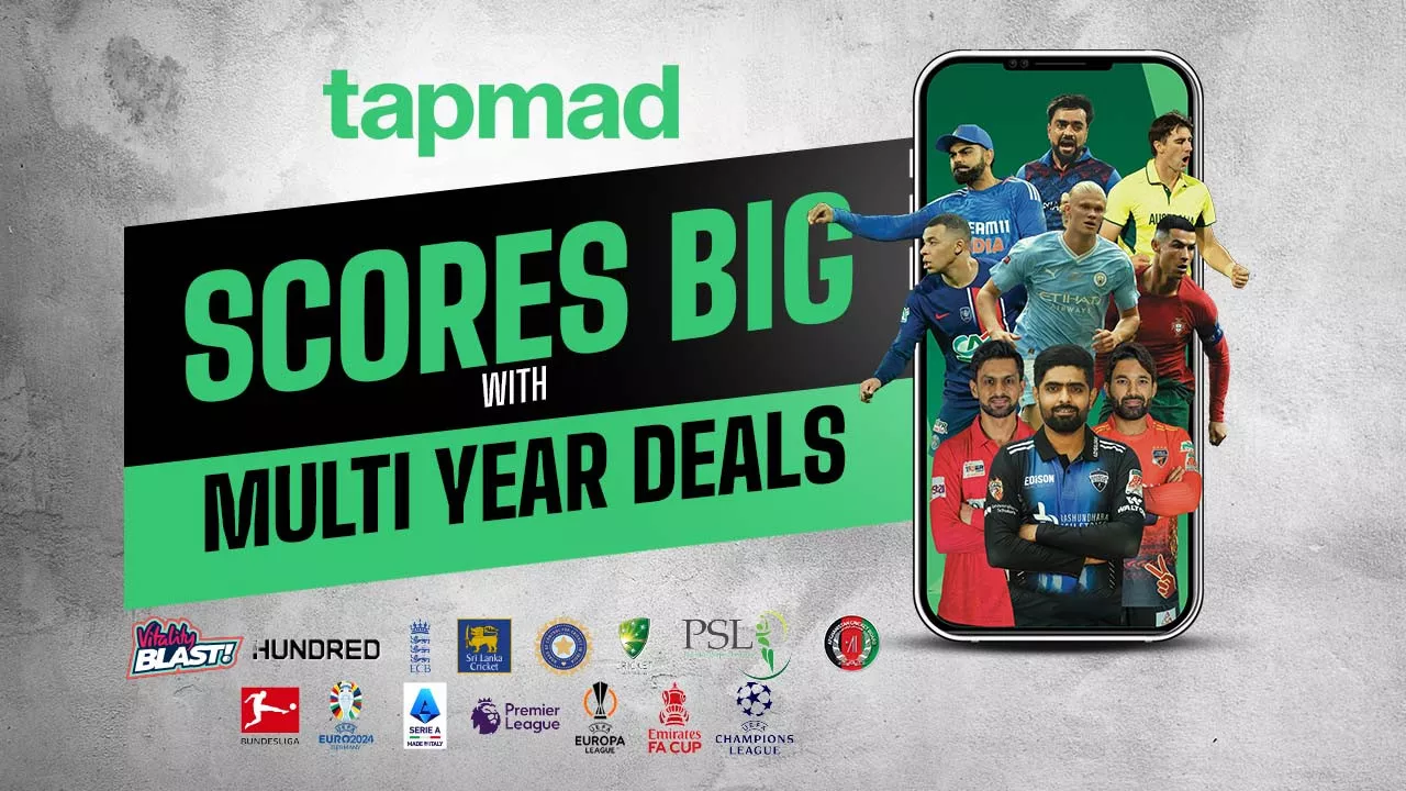 tapmad the top choice for sports enthusiasts with multi year rights and an eclectic content lineup tapmad the top choice for sports enthusiasts with multi year rights and an eclectic content lineup