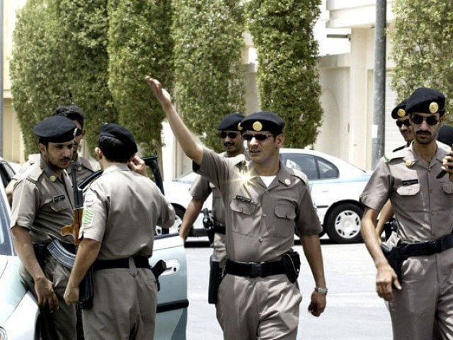 a file photo of saudi police personnel photo reuters file a file photo of saudi police personnel photo reuters file