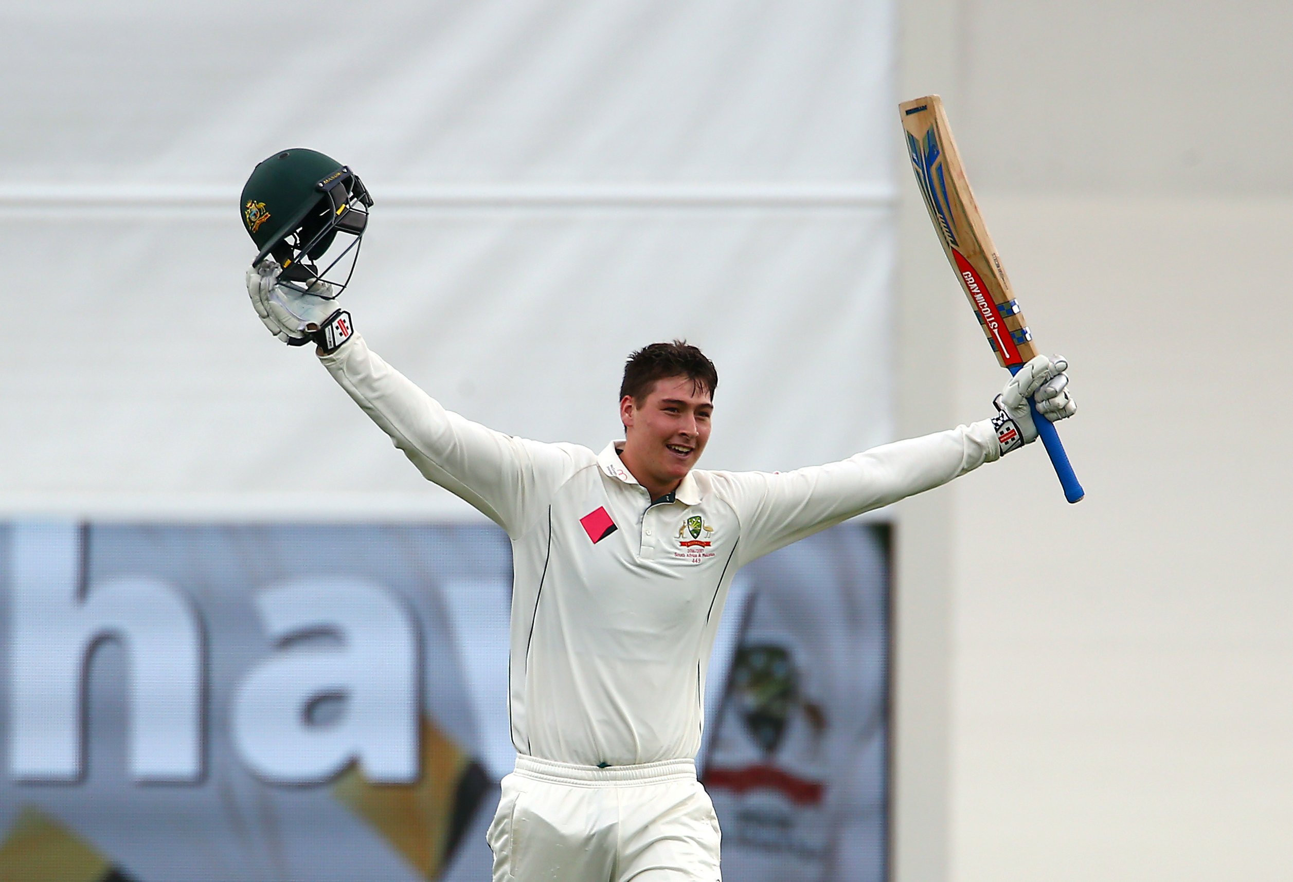 matt renshaw celebrates after reaching his century photo reuters david gray