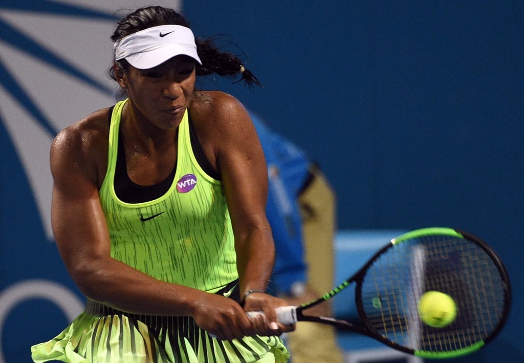 muse aiava says she began playing the sport at the age of five after watching serena williams in the australian open photo afp