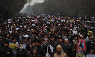 hundreds of afghan shias protest at is killings hundreds of afghan shias protest at is killings