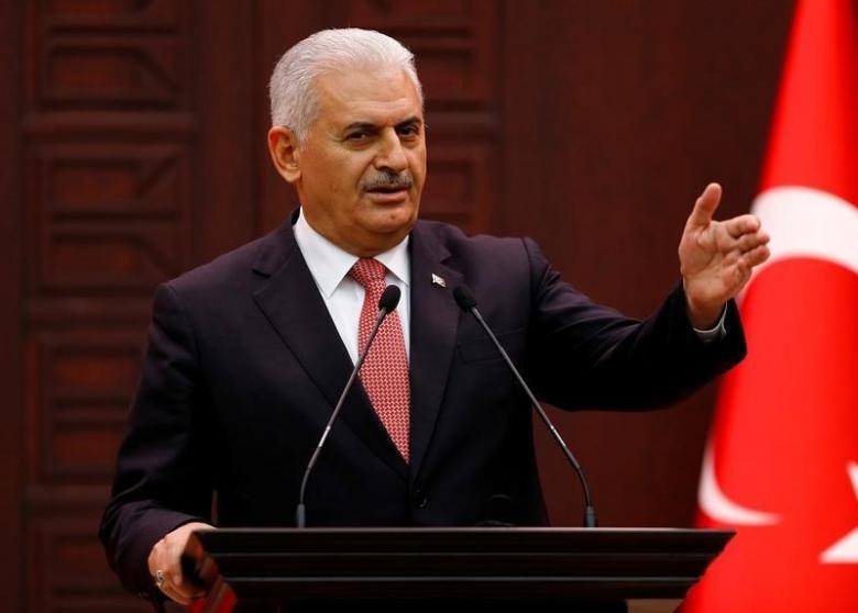 turkey 039 s prime minister binali yildirim addresses the media in ankara turkey photo reuters