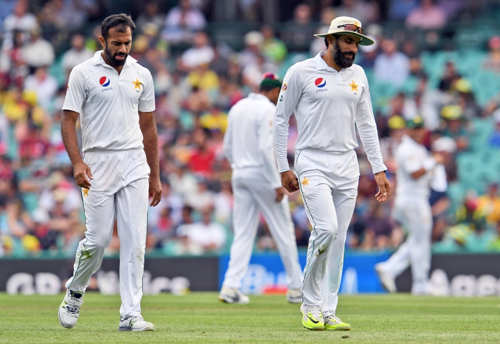 disappointment for visitors renshaw and warner made 167 and 113 runs respectively on the opening day of the third test to give australia a solid start as pakistan were left scratching their heads photo afp