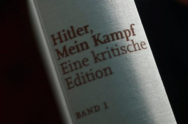 a copy of the book 039 hitler mein kampf a critical edition 039 is displayed for media prior to a news conference in munich germany photo reuters a copy of the book 039 hitler mein kampf a critical edition 039 is displayed for media prior to a news conference in munich germany photo reuters