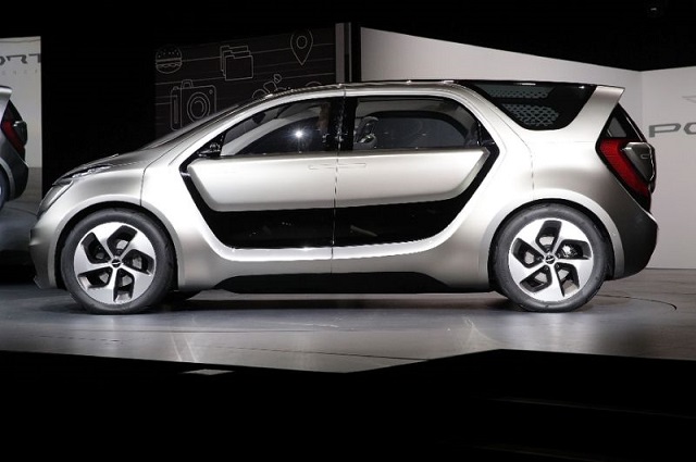 the chrysler portal an electric powered concept mini van focused toward the millennial generation photo afp