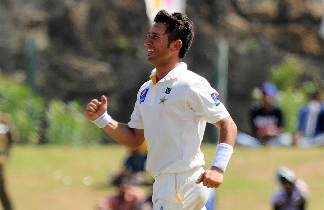 yasir is currently playing in third test against australia in sydney photo afp yasir is currently playing in third test against australia in sydney photo afp