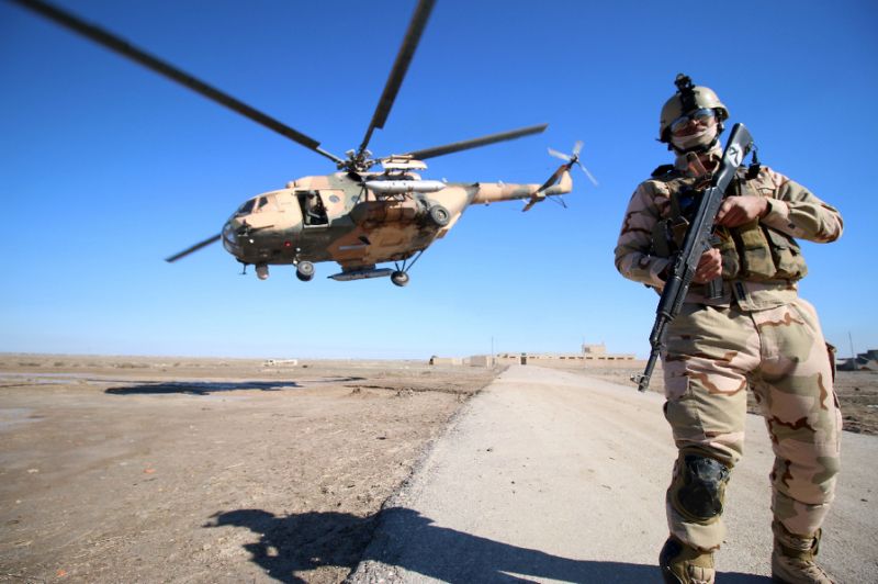 iraq has lost multiple helicopters to accidents and ground fire in recent years photo afp