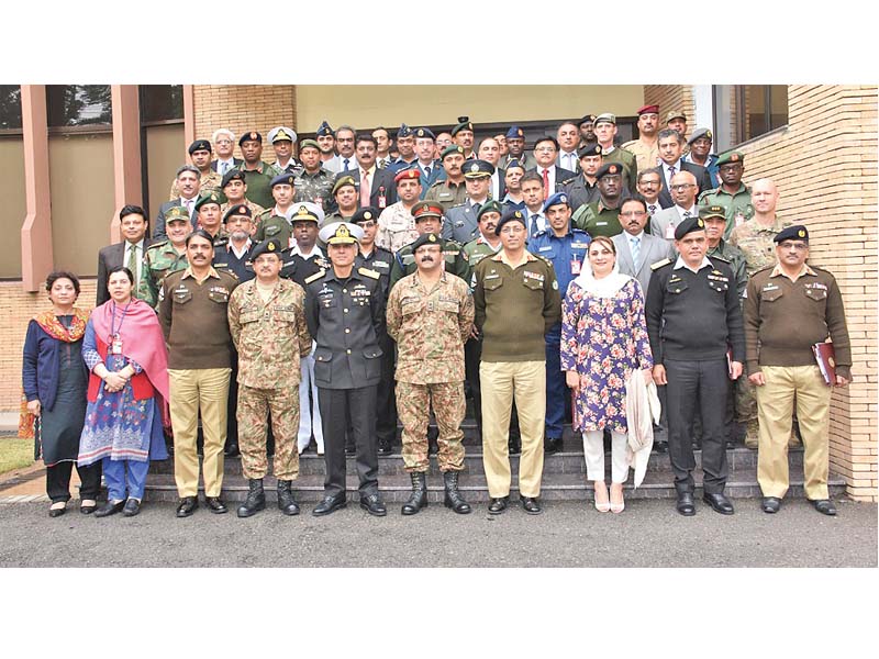 national security course participants visit ghq