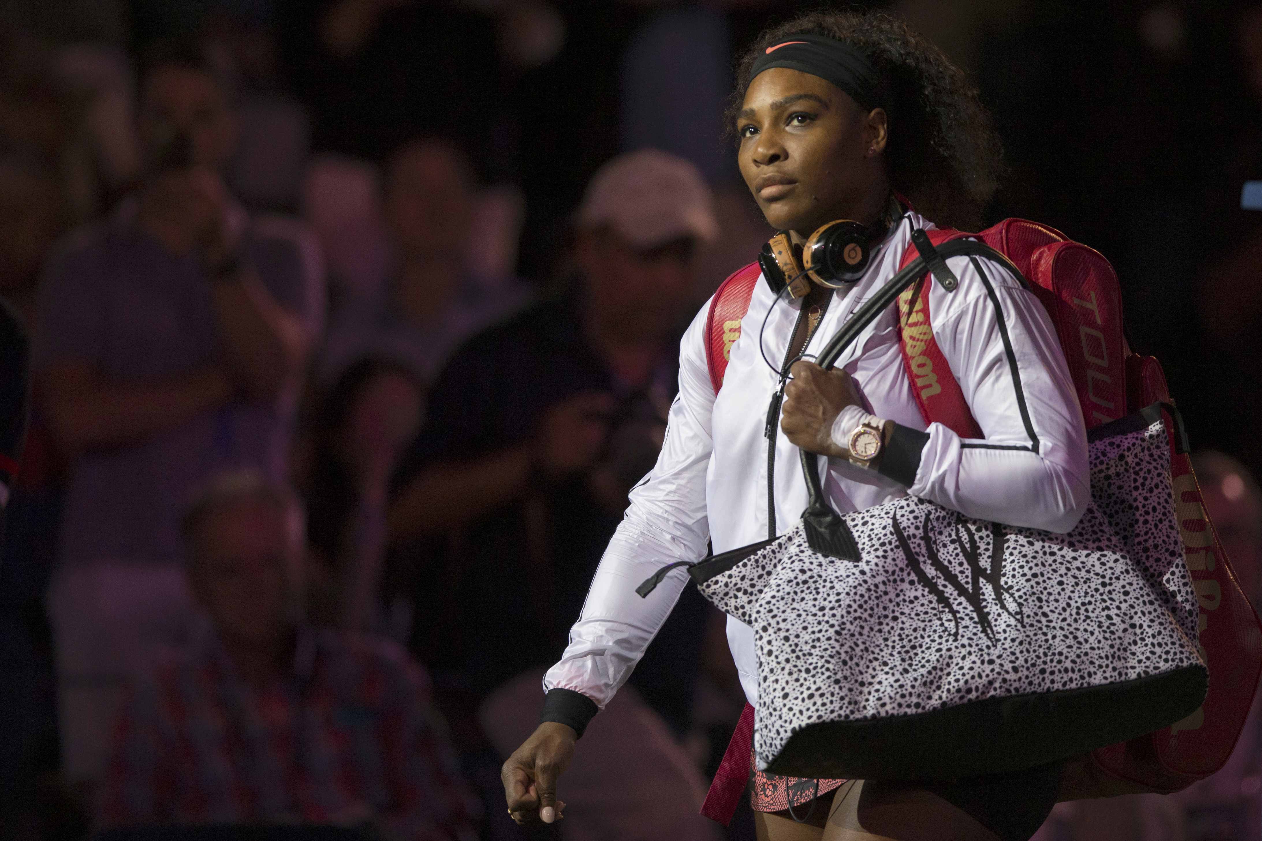 major draw such is the star power of serena that auckland classic organisers still want her back in 2018 despite her comments causing damage to the their brand photo reuters
