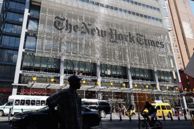 the new york times said both its english and chinese language apps were pulled late last month from apple 039 s china app store photo afp the new york times said both its english and chinese language apps were pulled late last month from apple 039 s china app store photo afp
