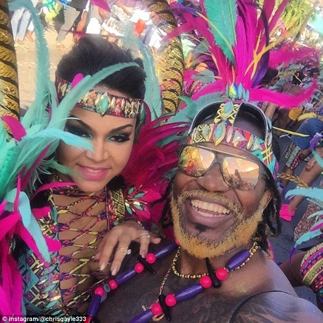 chris gayle posts vulgar video on one year anniversary of baby don t blush