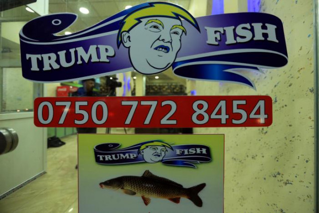 a restaurant named trump fish is seen in the kurdish city of duhok iraq december 11 2016 photo reuters a restaurant named trump fish is seen in the kurdish city of duhok iraq december 11 2016 photo reuters