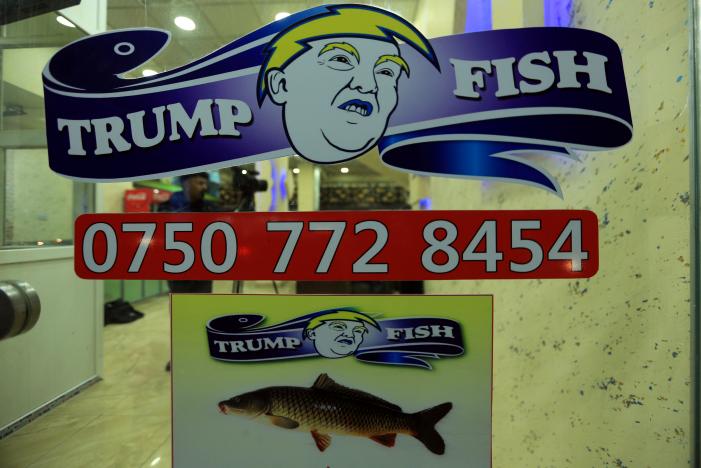 a restaurant named trump fish is seen in the kurdish city of duhok iraq december 11 2016 photo reuters