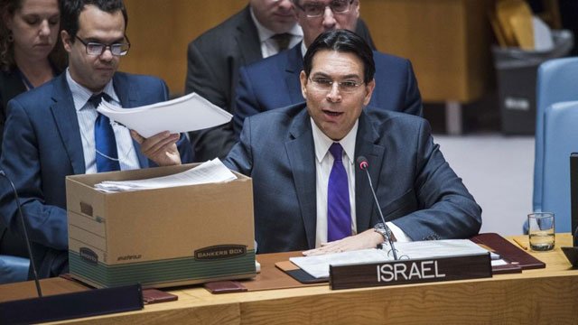 israeli ambassador danny danon photo un