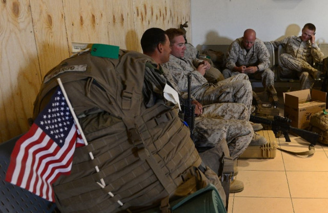 us marines left helmand province in afghanistan in 2014 as nato withdrew its forces and let afghan troops lead the fight against the taliban photo afp us marines left helmand province in afghanistan in 2014 as nato withdrew its forces and let afghan troops lead the fight against the taliban photo afp