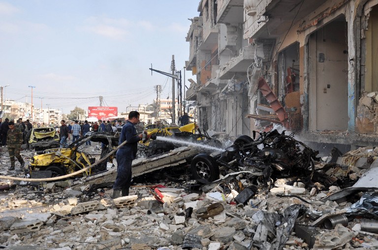 toll rises to 43 in car bombing in syria s azaz