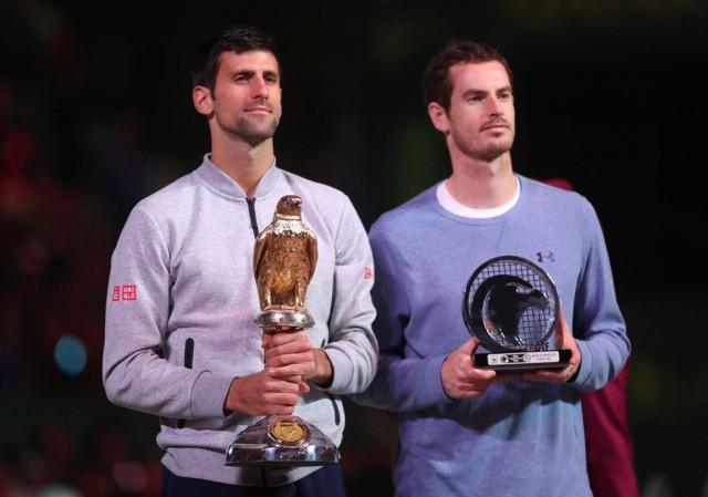 briton says too much should not be read in his early season defeat to rival djokovic photo afp briton says too much should not be read in his early season defeat to rival djokovic photo afp