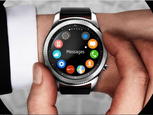 Samsung gear s3 outlet frontier smartwatch with iphone