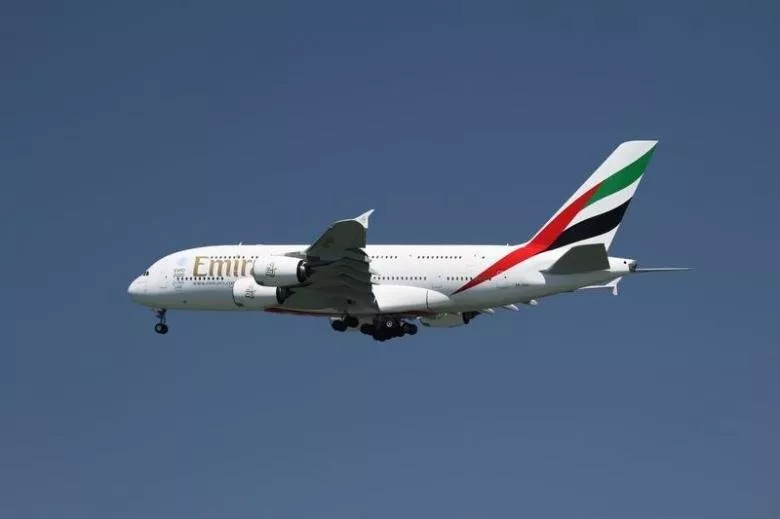 an emirates airlines airbus a380 800 with tail number a6 eof lands at san francisco international airport san francisco california photo reuters an emirates airlines airbus a380 800 with tail number a6 eof lands at san francisco international airport san francisco california photo reuters