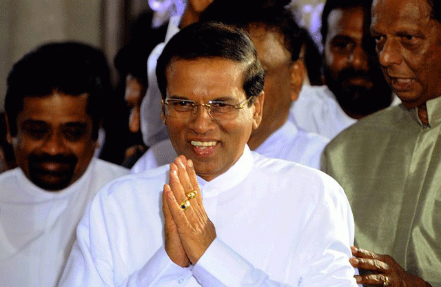 sri lanka president maithripala sirisena photo afp sri lanka president maithripala sirisena photo afp