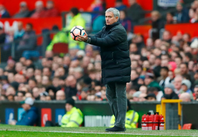 manchester united manager jose mourinho on the sidelines photo reuters manchester united manager jose mourinho on the sidelines photo reuters