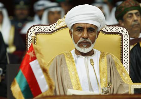 oman 039 s leader sultan qaboos bin said attends the opening of the gulf cooperation council gcc photo reuters