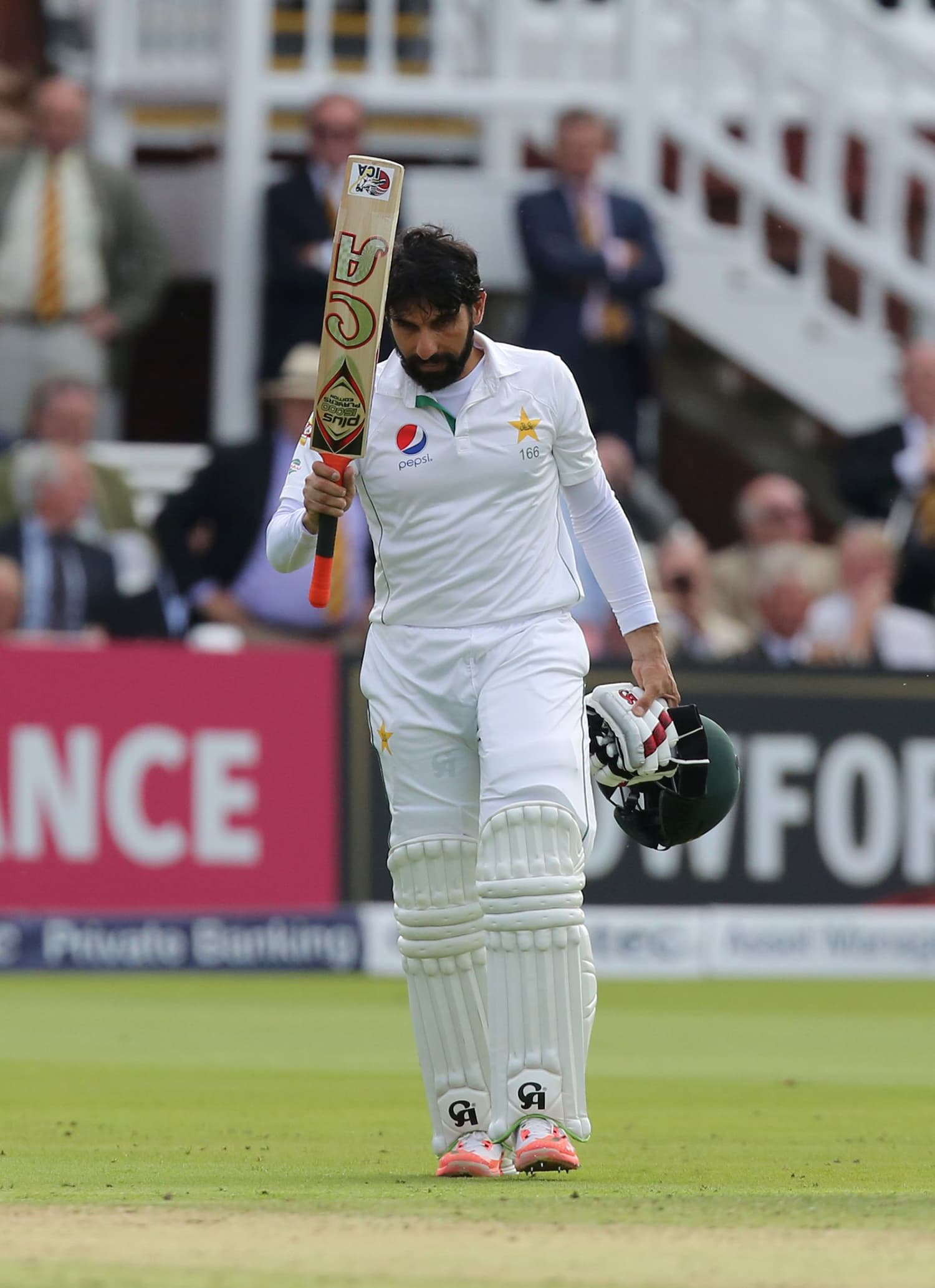 misbah faced criticism over remark given the side were also whitewashed 3 0 photo afp