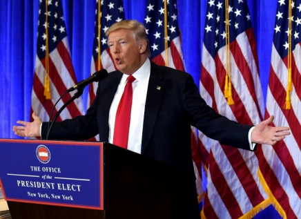in a press conference us president elect donald trump accused cnn of being quot fake news quot over reports of unsubstantiated claims russia has compromising information on him photo afp