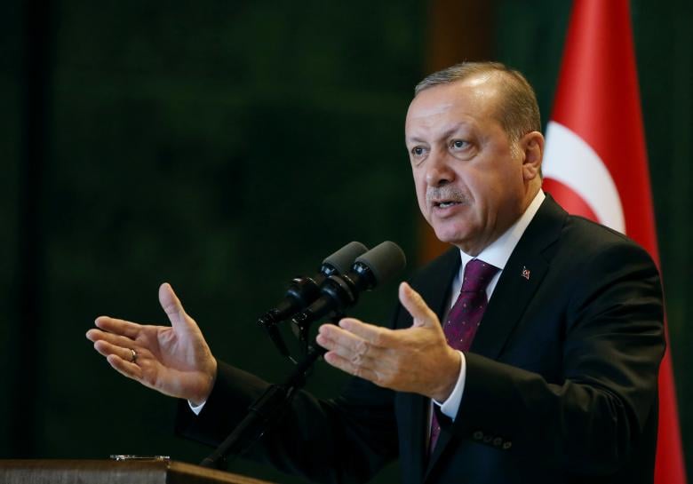 turkey 039 s president tayyip erdogan addresses district governors at the presidential palace in ankara turkey january 10 2017 yasin bulbul presidential palace photo reuters