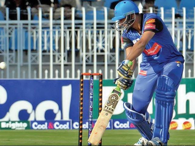 shahzaib hasan once again provided the basis for karachi blues win with a quick 49 at the top of the order photo file shahzaib hasan once again provided the basis for karachi blues win with a quick 49 at the top of the order photo file
