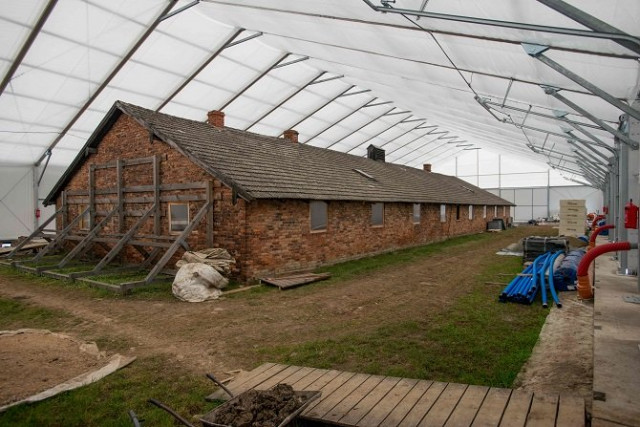 the photo shows a barrack at the former german camp in oswiecim auschwitz poland photo afp the photo shows a barrack at the former german camp in oswiecim auschwitz poland photo afp