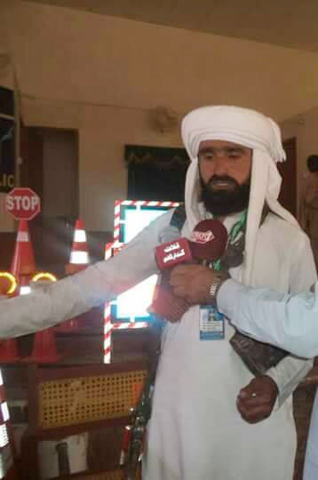 a file photo of journalist muhammad jan who was shot dead by armed assailants in balochistan on late thursday night photo courtesy facebook com publicvoicepvb